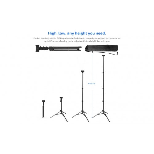 Tripod Selfie Stick, Remote Wireless Shutter Monopod 67