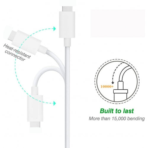 Type-C to USB-C Cable, Cord PD Fast Charge Short - ACG57