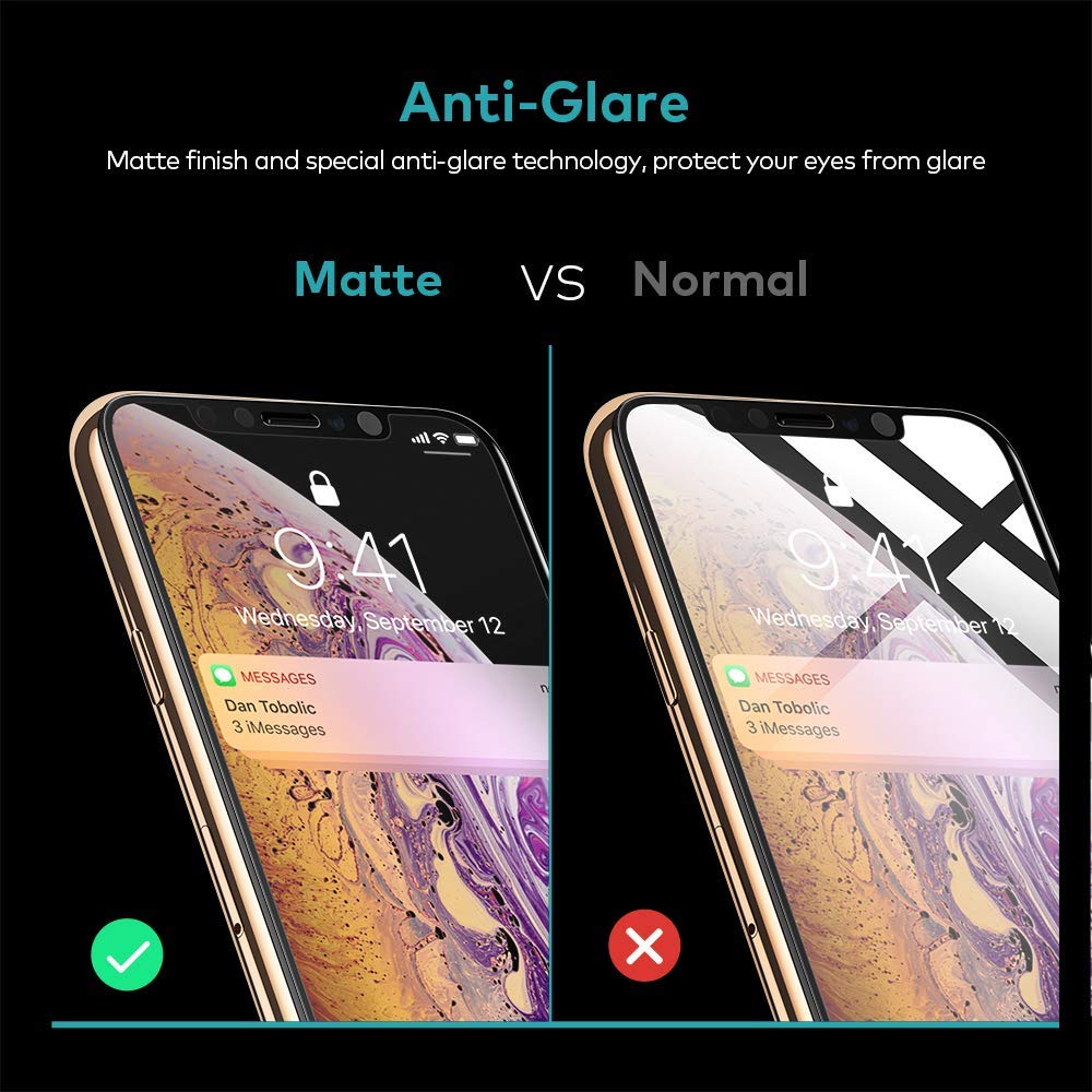 Screen Protector, Matte Tempered Glass Anti-Glare - ACR61