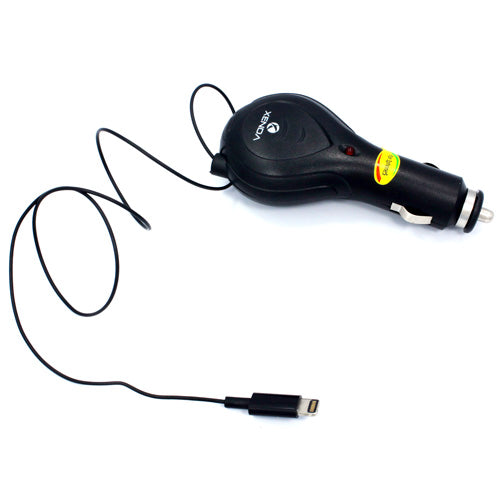 Car Charger, Power DC Socket Retractable - ACJ52