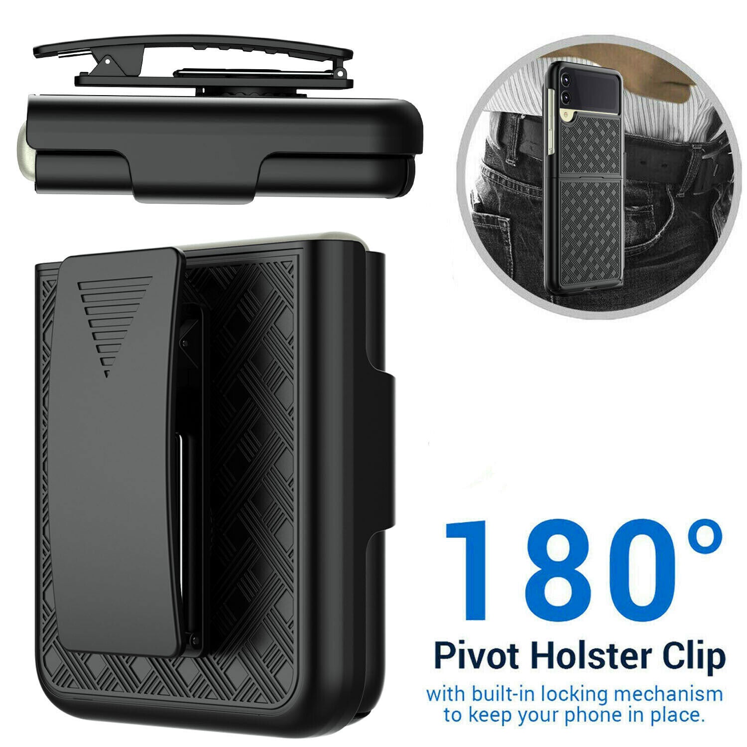 Case Belt Clip, Cover Swivel Holster - ACY07