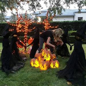 🔥🔥50% Off Lighted Halloween Witch Decoration Set(💖Buy 3 FREE SHIPPING 💖)