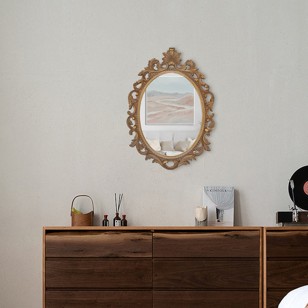 Image of Simon's Shop Vintage Mirror in Gold