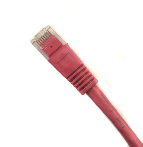 Ultra Spec Cables 50ft Cat6 Ethernet Network Cable Red