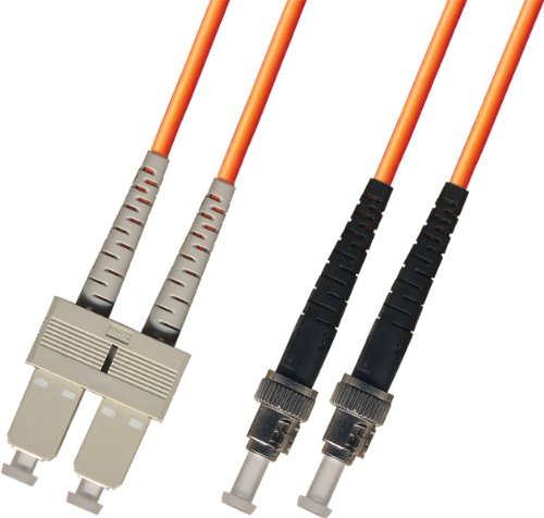 300M Multimode Duplex Fiber Optic Cable (62.5/125) - SC to ST