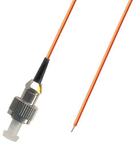 Ultra Spec Cables 10 Pack FC Multimode 50/125 Simplex Pigtail Fiber Optic 1M - 0.9 mil