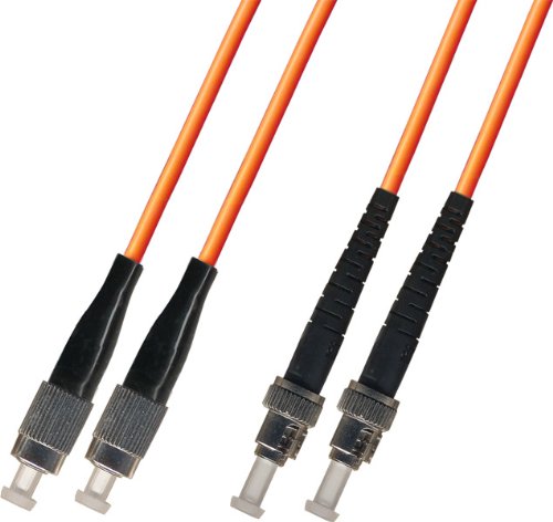 150M Multimode Duplex Fiber Optic Cable (62.5/125) - FC to ST