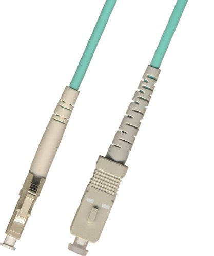 5M 10gb 10 Gigabit Multimode Simplex Fiber Optic Cable (50/125) - LC to SC