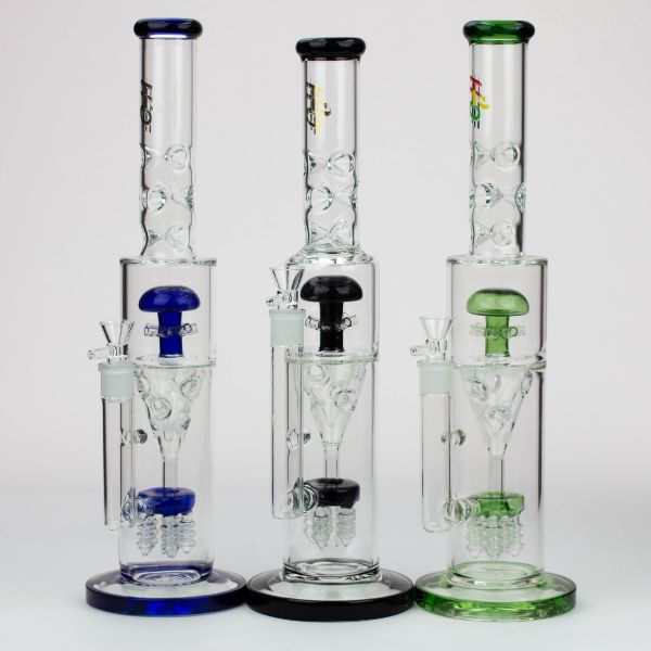 17" H2O Funnel Glass Water Bong