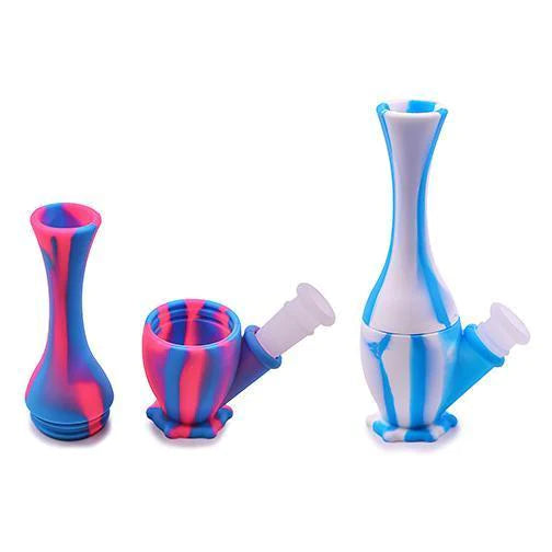 Collapsible Silicone Vase Bong