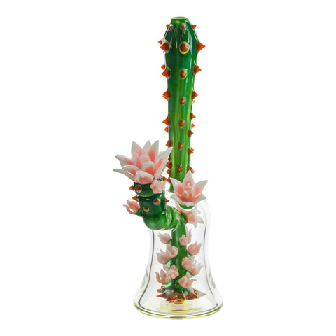 Unparalleled Glass Cactus Flower Perc Terrarium