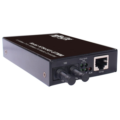 FIBER MEDIA CONVERTER RJ45 ST