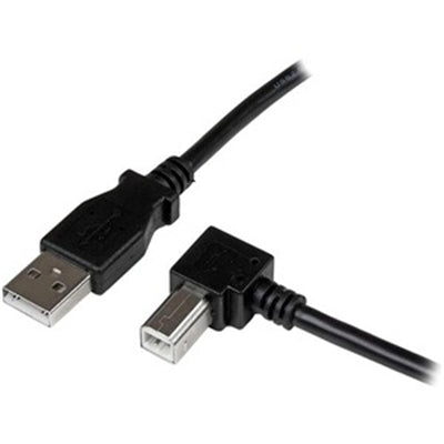 1m Right Angle USB B Cable