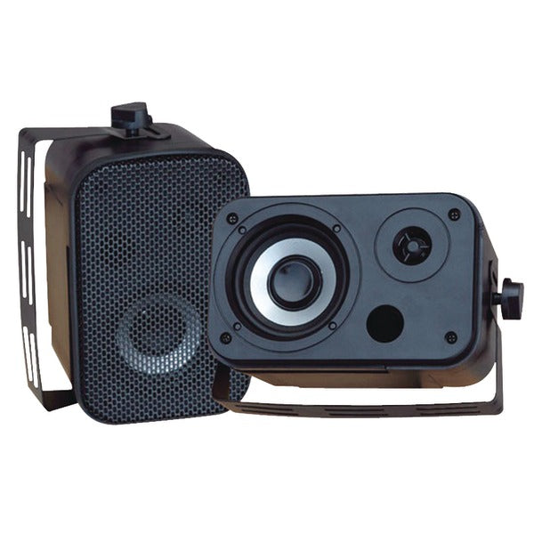 3.5' Indoor/Outdoor Waterproof Speakers (Black)