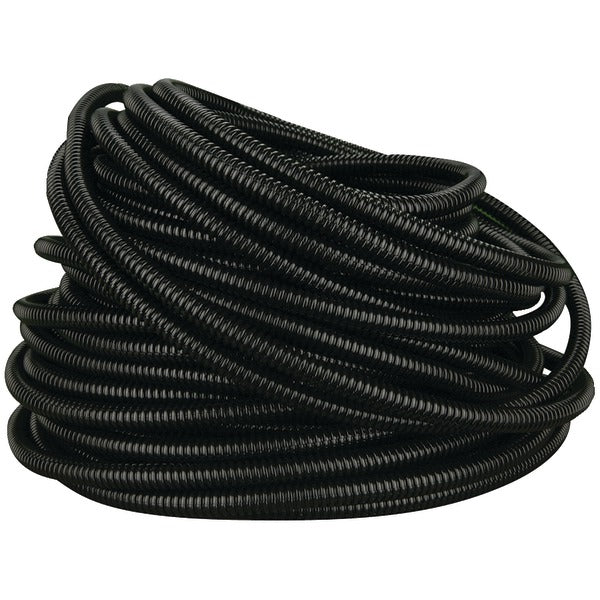 Split Loom Tubing, 100-Foot Coil (1/4-Inch Diameter)