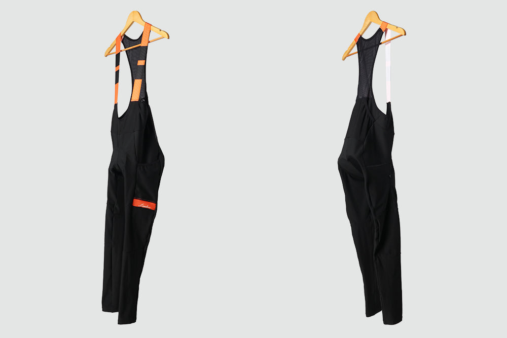 bib tights, winter bib tights, thermal bib tights, cycling tights, cargo bibs