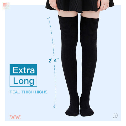 Extra Long thigh high socks
