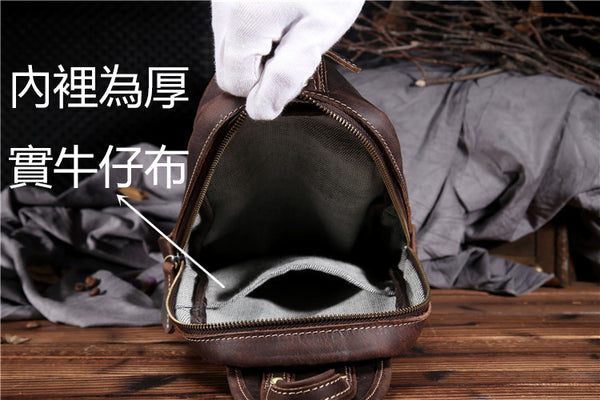 Taiwan Lee Kee Leather Goods Lee Kee original handmade genuine leather dumpling shell type zipper cowhide satchel No. 0888 first layer cowhide bag leather original handmade genuine leather leather goods