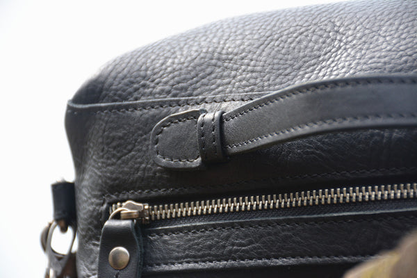 台灣李記皮具 李記 原創真皮手工 鞣製職人技 簡約軟皮單肩包 1501號 頭層牛皮包包 皮革 原創手工真皮 皮件