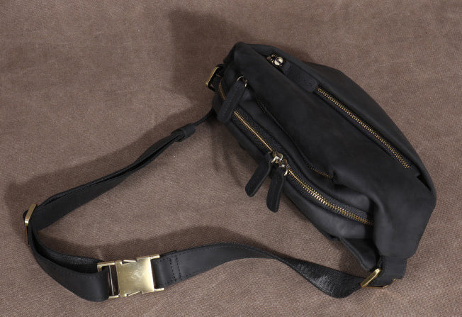 Taiwan Lee Kee Leather Goods Lee Kee original handmade leather mad cow leather トップ leather cross bag No. 285 first layer cowhide bag leather original handmade leather leather goods