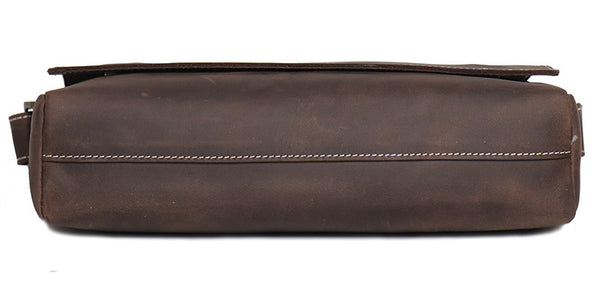 台灣李記皮具 李記 原創真皮手工 牛革郵差包 30166號 頭層牛皮包包 皮革 原創手工真皮 皮件