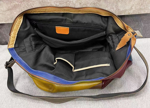 Taiwan Lee Kee Leather Goods Lee Kee original handmade genuine leather first layer cowhide color rubbed cross body bag No. 5155 first layer cowhide bag leather original handmade genuine leather leather goods