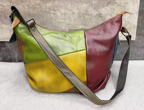 Taiwan Lee Kee Leather Goods Lee Kee original handmade genuine leather first layer cowhide color rubbed cross body bag No. 5155 first layer cowhide bag leather original handmade genuine leather leather goods