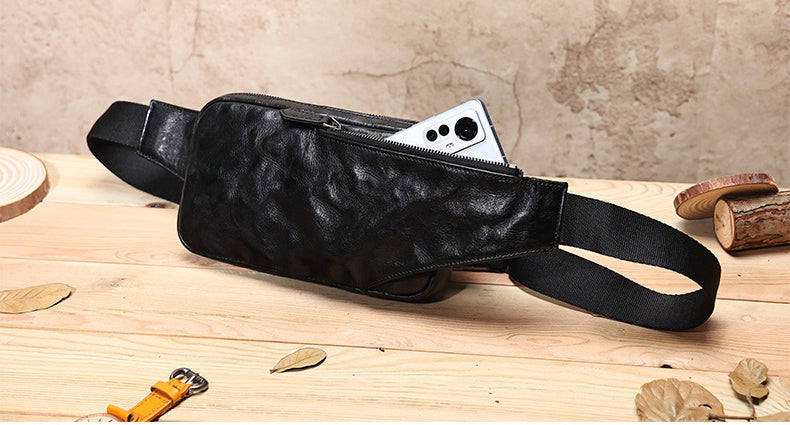 Taiwan Lee Kee Leather Goods Lee Kee original handmade leather hand-grabbed vegetable tanned leather satchel No. 6696 first layer cowhide bag leather original handmade genuine leather leather goods