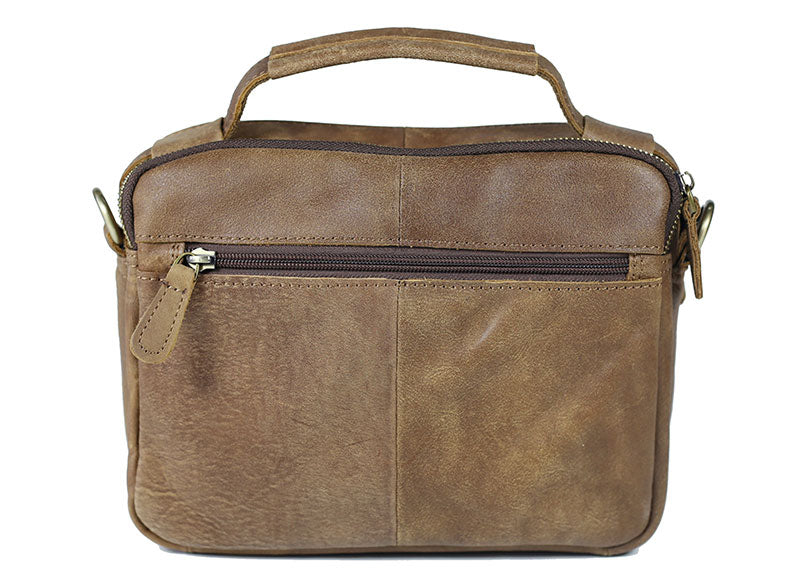 台灣李記皮具 頭層牛皮 方盒型斜挎包 頭層牛皮郵差包包 皮革 原創手工真皮 皮件