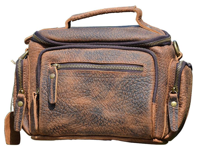 Taiwan Lee Kee Leather Goods Lee Kee original genuine leather handmade mad cow leather elephant pattern shoulder bag portable small messenger bag No. 9904 first layer cowhide bag leather original handmade genuine leather leather goods