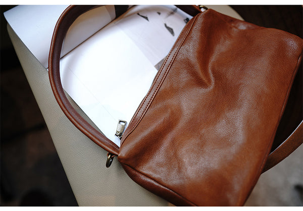 Taiwan Lee Kee Leather Goods Lee Kee original handmade genuine leather rationalization few high-end sense Wai no Shita doctor bag No. 2205 first layer cowhide bag leather original handmade genuine leather leather goods