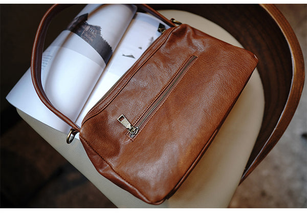 Taiwan Lee Kee Leather Goods Lee Kee original handmade genuine leather rationalization few high-end sense Wai no Shita doctor bag No. 2205 first layer cowhide bag leather original handmade genuine leather leather goods