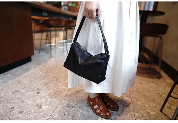 Taiwan Lee Kee Leather Goods Lee Kee original handmade genuine leather rationalization few high-end sense Wai no Shita doctor bag No. 2205 first layer cowhide bag leather original handmade genuine leather leather goods