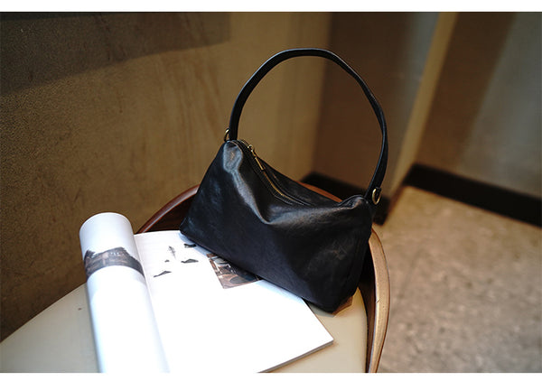 Taiwan Lee Kee Leather Goods Lee Kee original handmade genuine leather rationalization few high-end sense Wai no Shita doctor bag No. 2205 first layer cowhide bag leather original handmade genuine leather leather goods