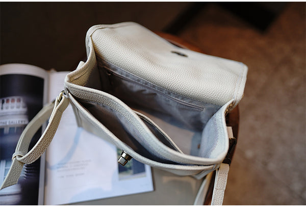 Taiwan Lee Kee Leather Goods Lee Kee Original Handmade Leather Highly Handmade Sensato Ryuko Messenger Bag No. M2212 First Layer Cowhide Bag Leather Original Handmade Leather Leather Goods