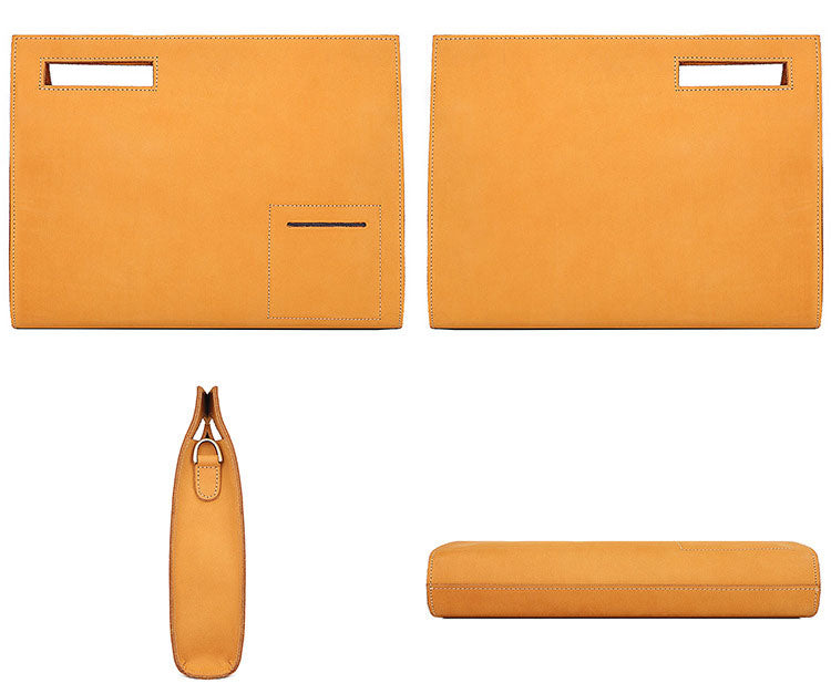 Taiwan Lee Kee Leather Goods Lee Kee original handmade genuine leather frosted feeling first layer cowhide document/crossbody/handbag No. A0011 first layer cowhide leather bag leather original handmade genuine leather leather goods