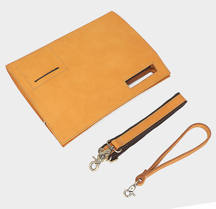 Taiwan Lee Kee Leather Goods Lee Kee original handmade genuine leather frosted feeling first layer cowhide document/crossbody/handbag No. A0011 first layer cowhide leather bag leather original handmade genuine leather leather goods