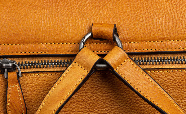 台灣李記皮具 李記 原創真皮手工 蜻蜓ボ蝴蝶浮花 頭層牛皮後背包 8C320號 頭層牛皮包包 皮革 原創手工真皮 皮件