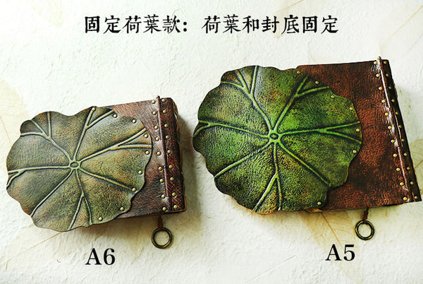 Taiwan Lee Kee Leather Goods Lee Kee Original genuine leather handmade high-end cowhide customized handbook No. 50179 Hand-painted Bohemian Nature Ethnic style Festival New Year Humanities Japan and South Korea Retro style Creative trend style First-layer cowhide bag Leather Original handmade genuine leather Leather goods