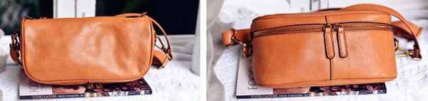 Taiwan Lee Kee Leather Goods Lee Kee Original Handmade Leather Summer Saddle Shoulder Strap Saddle Bag No. F1223 Original Handmade Leather Leather Goods