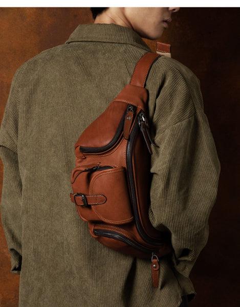 สินค้าเครื่องหนัง Lee Kee ของไต้หวัน Lee Kee ต้นฉบับทำด้วยมือหนังแท้เกี๊ยวซิปกระเป๋าสะพายหนังวัวหมายเลข 8019 กระเป๋าหนังวัวชั้นแรกหนังต้นฉบับทำด้วยมือหนังแท้สินค้าเครื่องหนัง