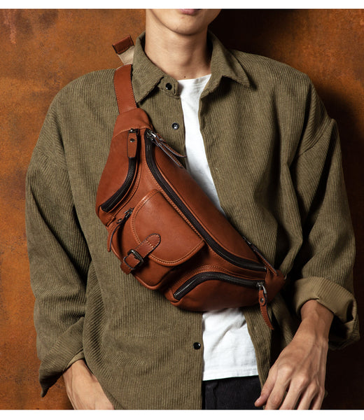 สินค้าเครื่องหนัง Lee Kee ของไต้หวัน Lee Kee ต้นฉบับทำด้วยมือหนังแท้เกี๊ยวซิปกระเป๋าสะพายหนังวัวหมายเลข 8019 กระเป๋าหนังวัวชั้นแรกหนังต้นฉบับทำด้วยมือหนังแท้สินค้าเครื่องหนัง