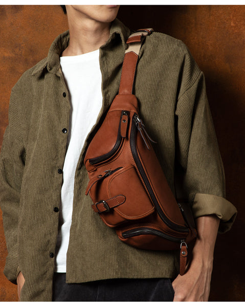 สินค้าเครื่องหนัง Lee Kee ของไต้หวัน Lee Kee ต้นฉบับทำด้วยมือหนังแท้เกี๊ยวซิปกระเป๋าสะพายหนังวัวหมายเลข 8019 กระเป๋าหนังวัวชั้นแรกหนังต้นฉบับทำด้วยมือหนังแท้สินค้าเครื่องหนัง