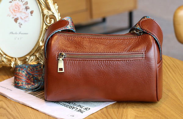 Taiwan Lee Kee Leather Goods Lee Kee Original Genuine Leather Handmade Ins Trendy Functional Messenger Bag No. 5110 First Layer Cowhide Bag Leather Original Handmade Genuine Leather Leather Goods