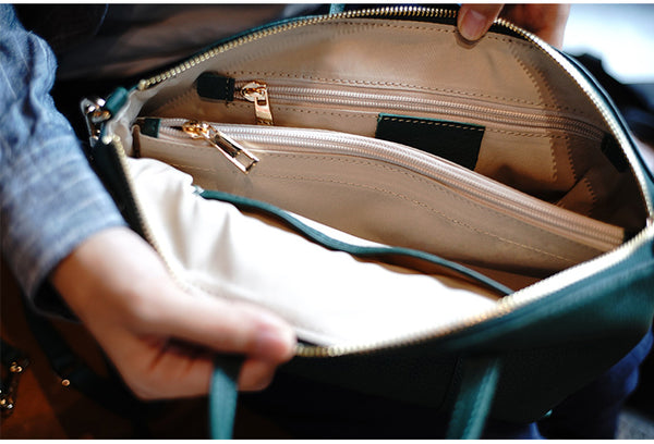 Taiwan Lee Kee Leather Goods Lee Kee original genuine leather handmade genuine leather bag with genuine cowhide leather dumpling M1912 first layer cowhide bag leather original handmade genuine leather leather goods