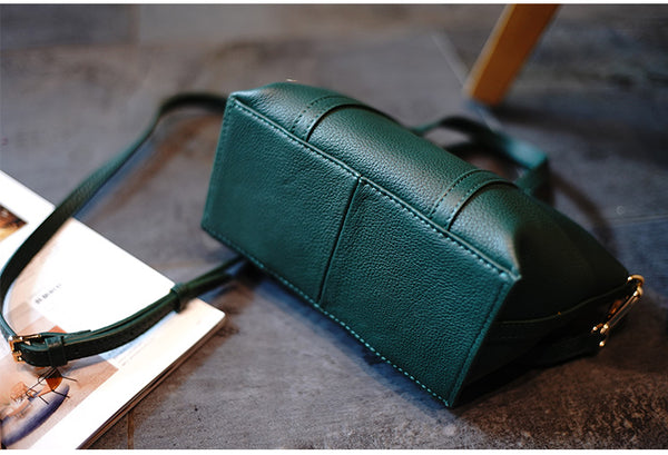 Taiwan Lee Kee Leather Goods Lee Kee original genuine leather handmade genuine leather bag with genuine cowhide leather dumpling M1912 first layer cowhide bag leather original handmade genuine leather leather goods