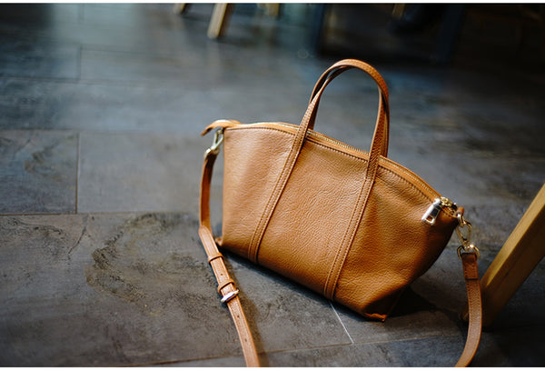 Taiwan Lee Kee Leather Goods Lee Kee original genuine leather handmade genuine leather bag with genuine cowhide leather dumpling M1912 first layer cowhide bag leather original handmade genuine leather leather goods