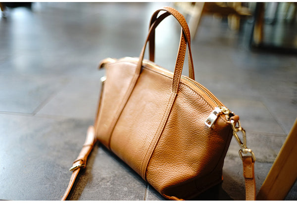 Taiwan Lee Kee Leather Goods Lee Kee original genuine leather handmade authentic cowhide dumplings genuine leather bag No. M1912 first layer cowhide bag leather original handmade genuine leather leather goods