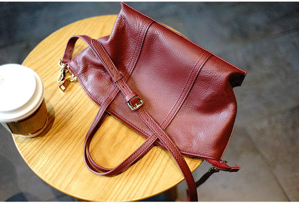Taiwan Lee Kee Leather Goods Lee Kee original genuine leather handmade authentic cowhide dumplings genuine leather bag No. M1912 first layer cowhide bag leather original handmade genuine leather leather goods