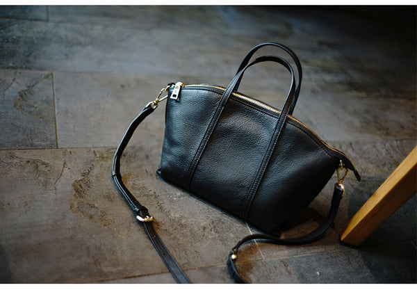 Taiwan Lee Kee Leather Goods Lee Kee original genuine leather handmade authentic cowhide dumplings genuine leather bag No. M1912 first layer cowhide bag leather original handmade genuine leather leather goods